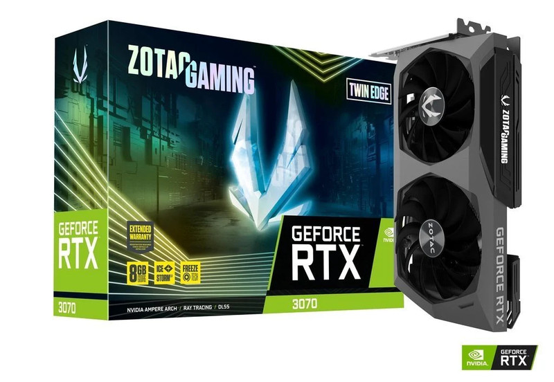 ZOTAC GAMING GeForce RTX 3070 Twin Edge - كرت الشاشة